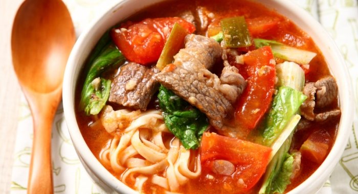 番茄牛肉麵